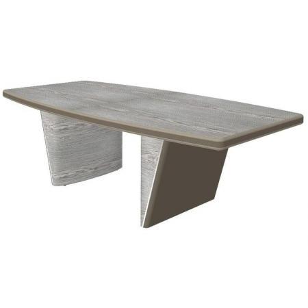 Стол для переговоров New.Tone Nt-220 (дуб серебристый/стоун, 2200х1100х740 мм)